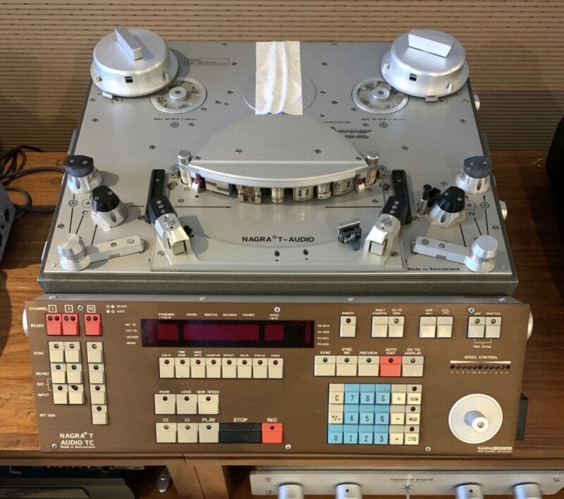 Run your recording through analog reel to reel tape machine by