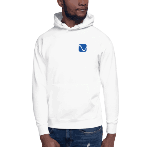 logo pullover hoodie