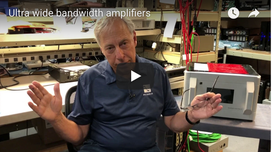 Ultra wide bandwidth amplifiers
