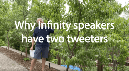 Why Infinity speakers have two tweeters