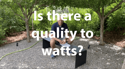 Is there a quality to watts?