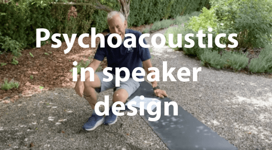 Psychoacoustics in speaker design