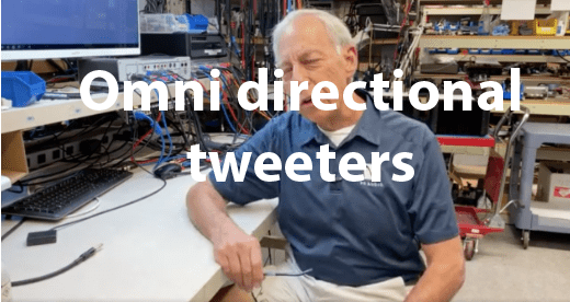 Omni directional tweeters