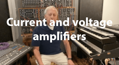Current and voltage amplifiers