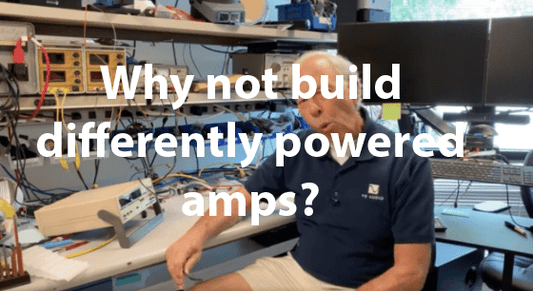Why not build differently powered amps?
