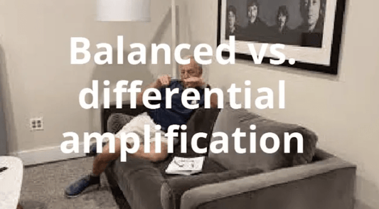 Balanced vs. differential amplification