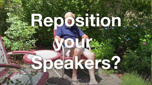 Reposition speakers?