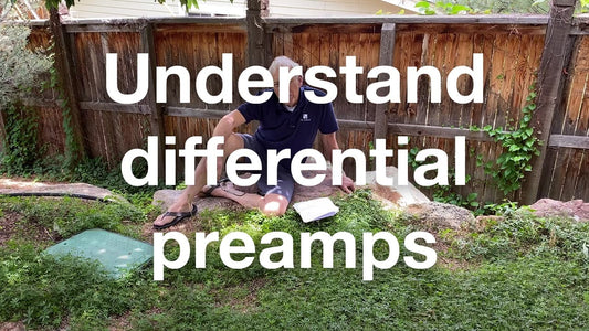 Understanding differential preamps