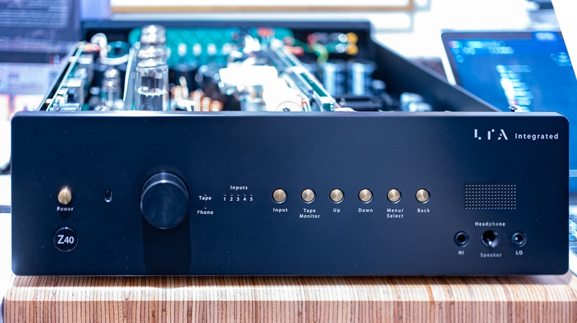 The Linear Tube Audio Z40+ integrated amplifier. Courtesy of Harris Fogel.