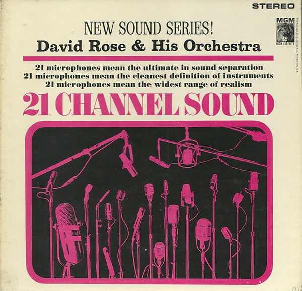 David Rose and His Orchestra, 21 Channel Sound, cover.
