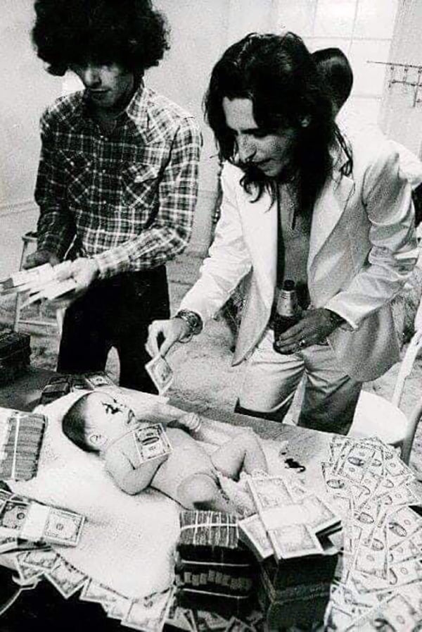 David Libert and Alice Cooper. Courtesy of Terry O'Neill.